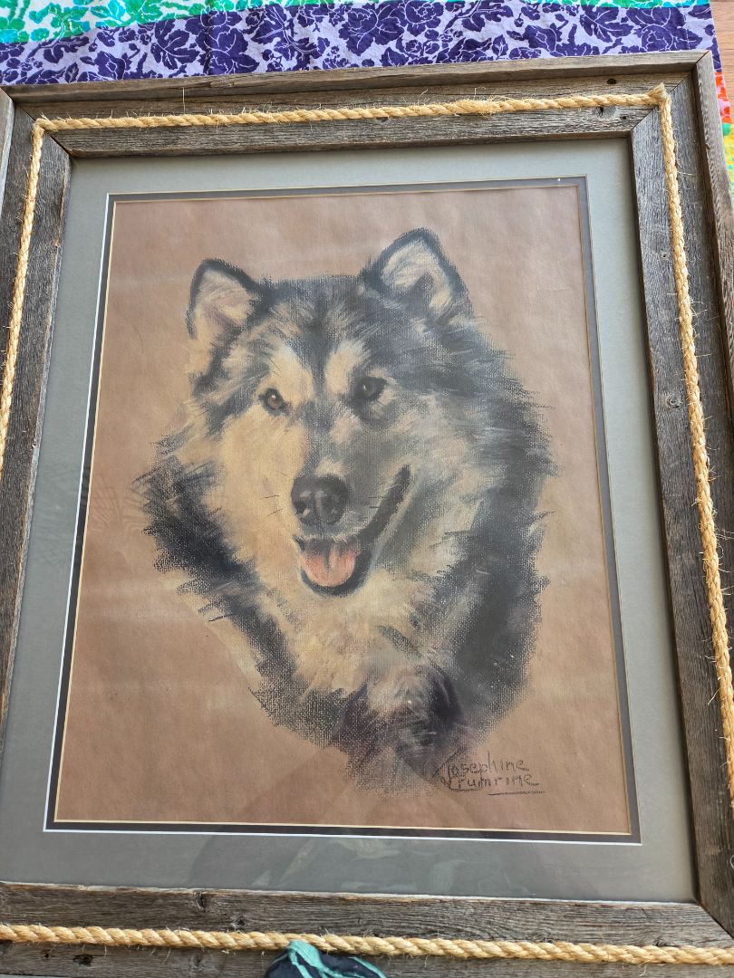 Laskan Dog Print- Josephine Crumrine