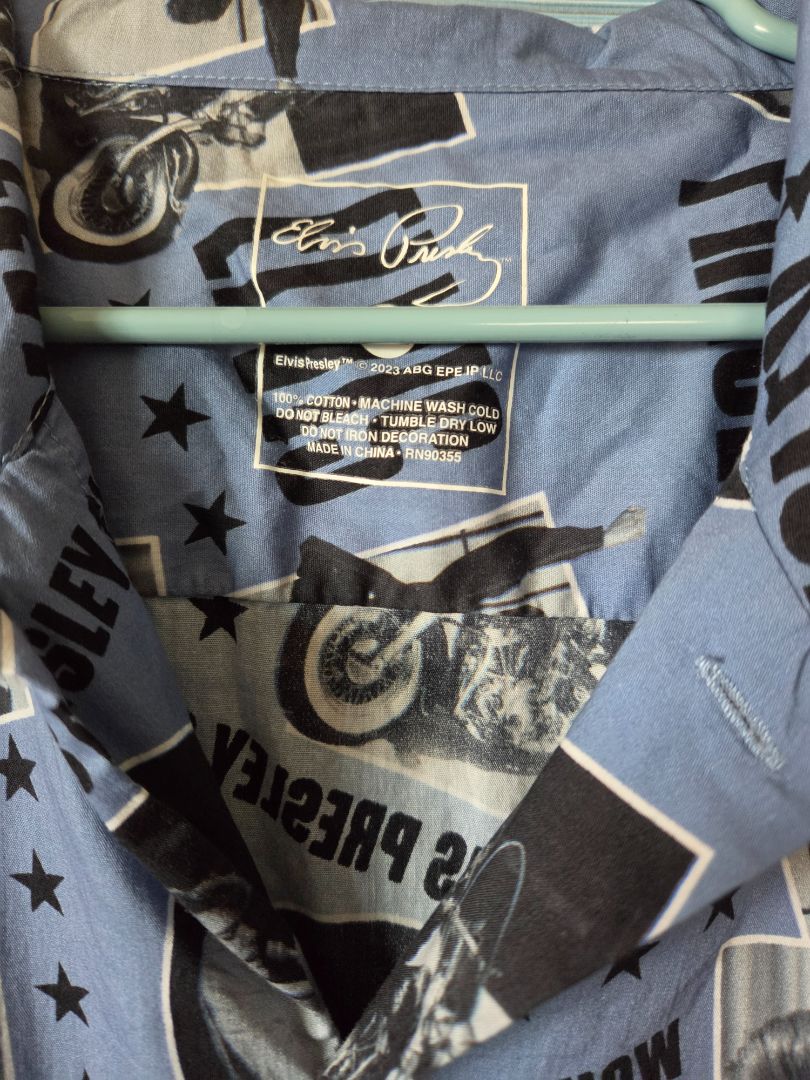 Elvis Hawaiian Shirt, xl