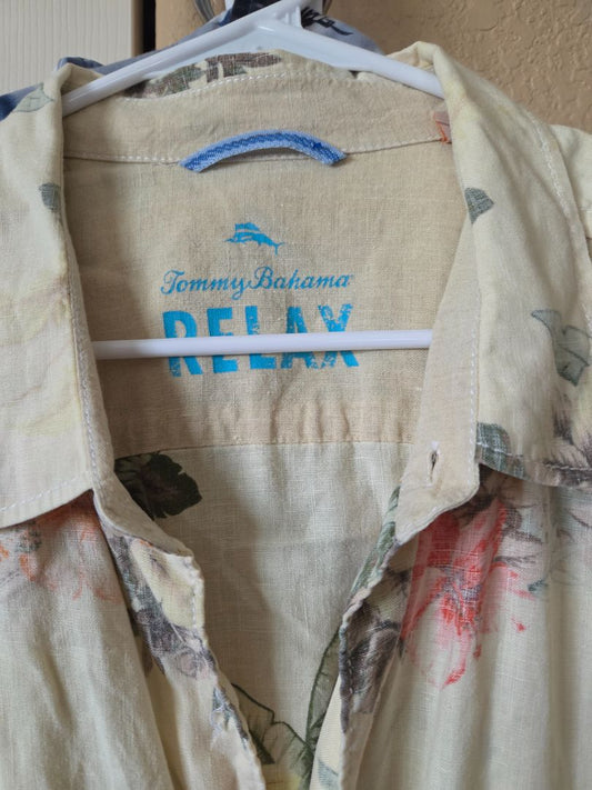 Tommy Bahama Hawaiian  long sleevedShirt