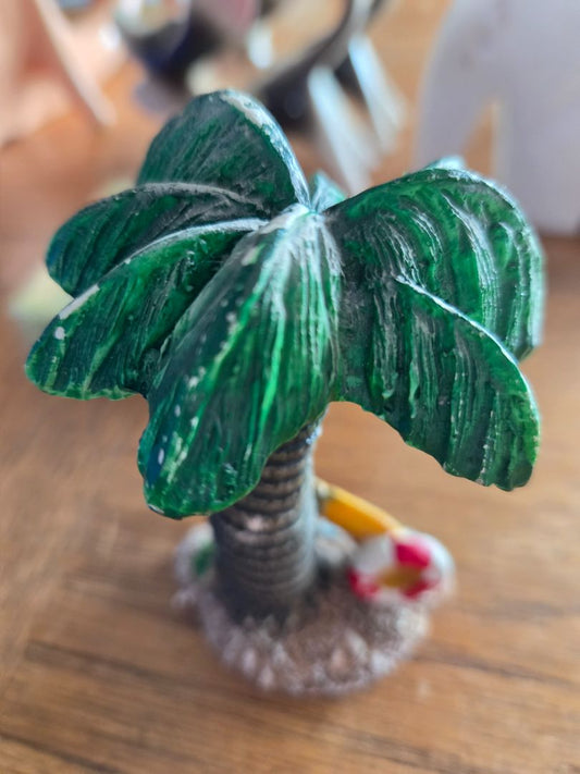 Palm tree on beach