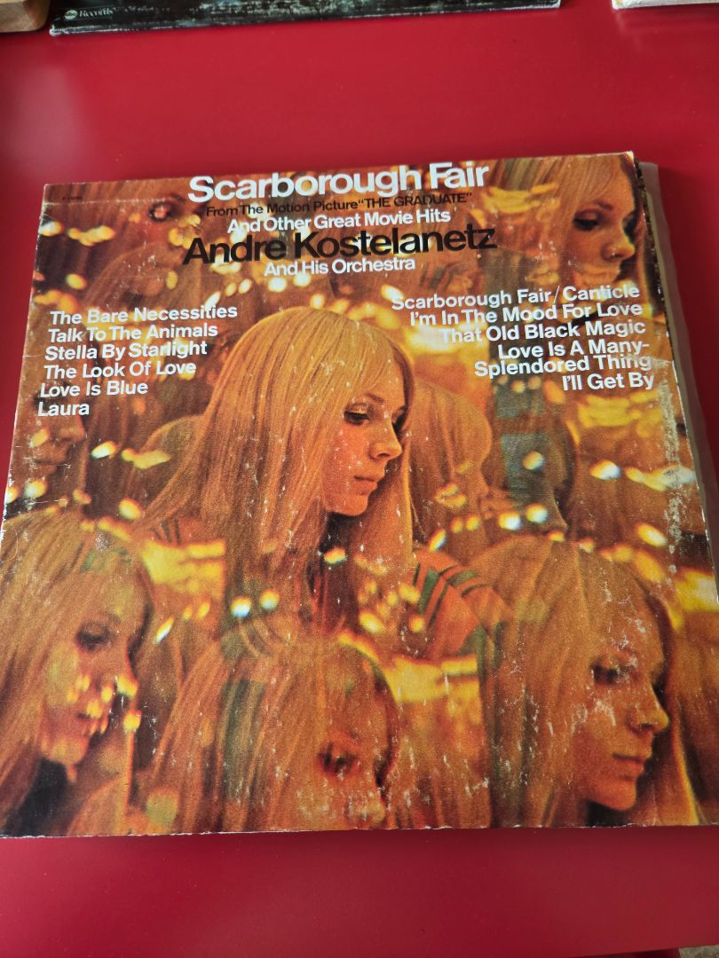 Record- ANDRE KOSTELANETZ- MOVIE HITS 1968