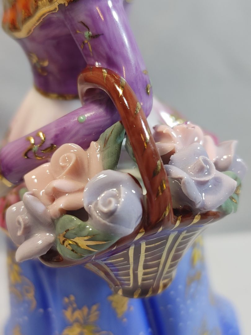 1950-1960 KPM Porcelain Figurine, 8.75"