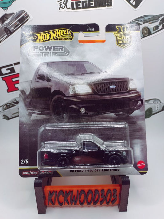 Black Hot Wheels 99 Ford F150 SVT lightning