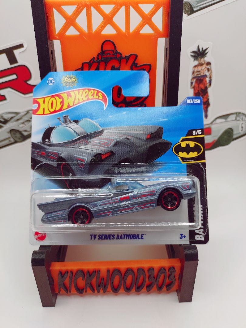 Silver Hot Wheels TV Series Batmobile