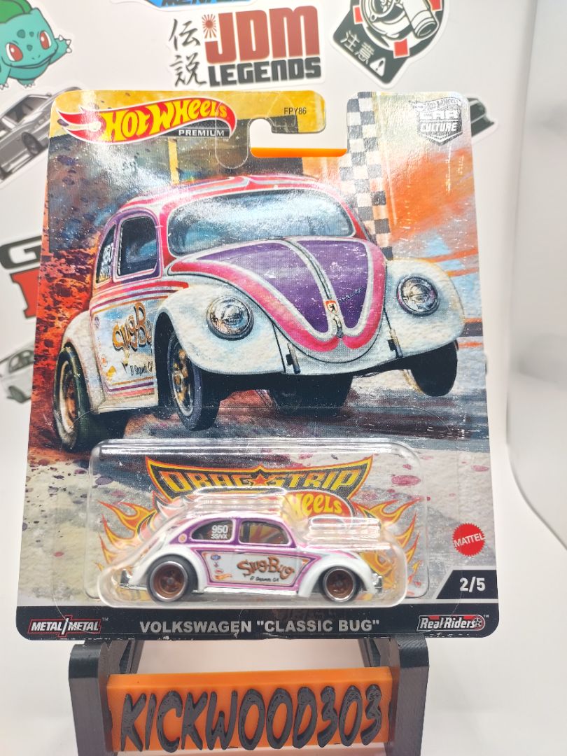 Purple Hot Wheels Volkswagen Drag Beetle