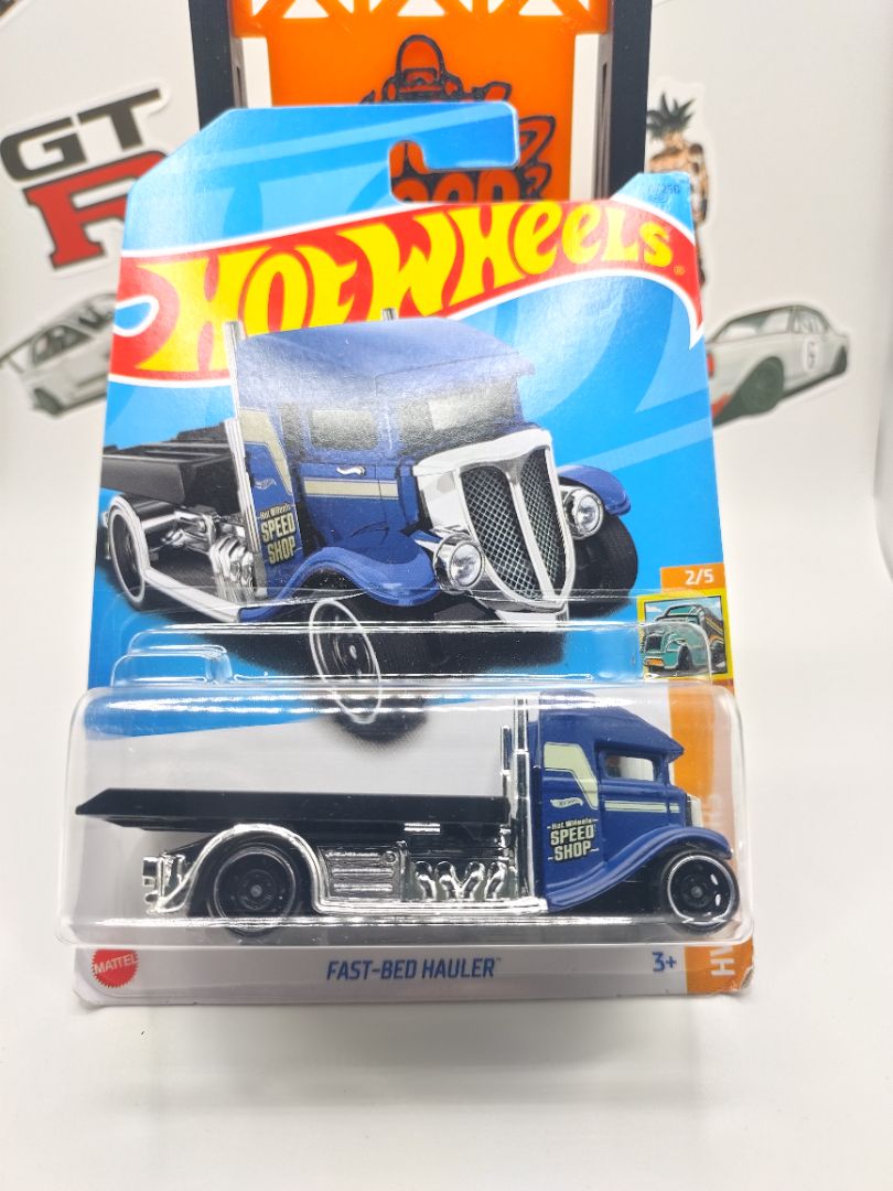 Blue Hot Wheels Fast Bed Hauler