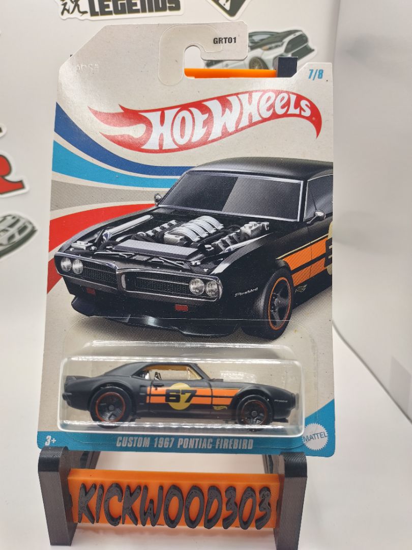 Black Hot Wheels Custom 67 Pontiac Firebird