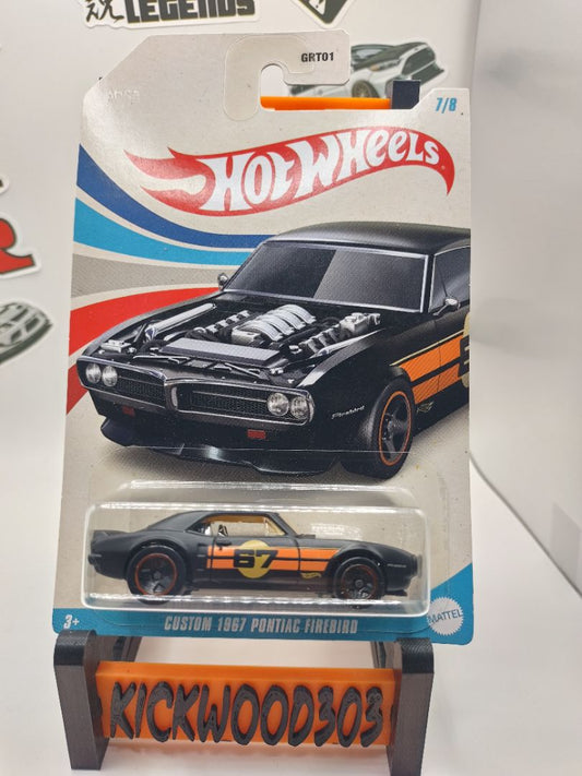 Black Hot Wheels Custom 67 Pontiac Firebird