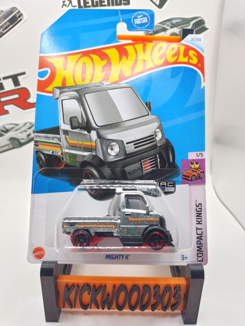 Silver Hot Wheels Zamac Mighty K