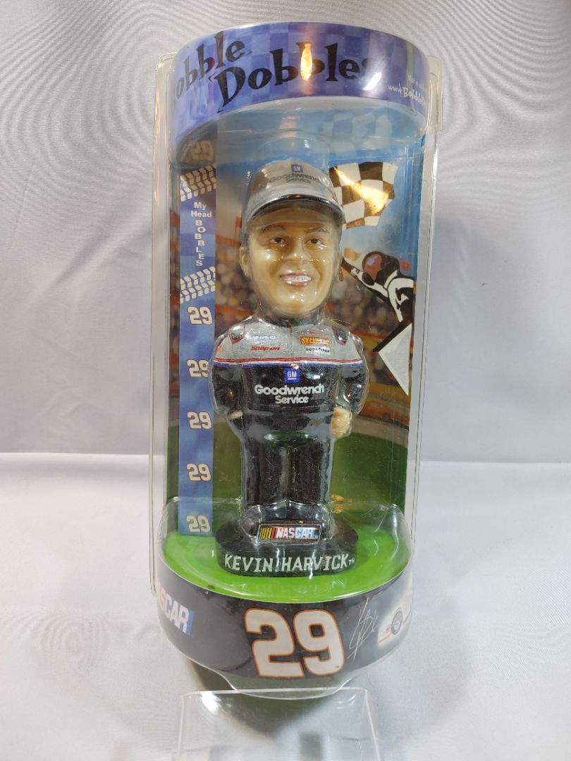 Multi-color Bobble Dobbles-NASCAR,Inc. Official Kevin Harvick #29 GM Goodwrench “Bobble Dobbles”, 11"
