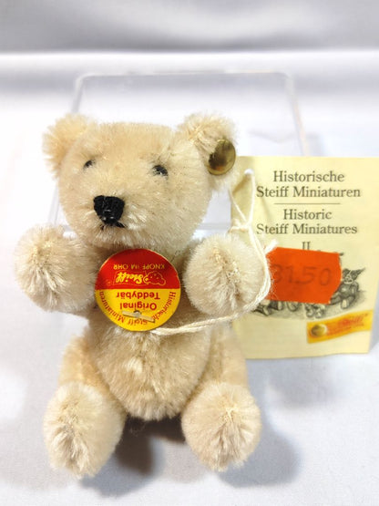 Cream Steiff Steiff Historic Miniature Bear, 3"
