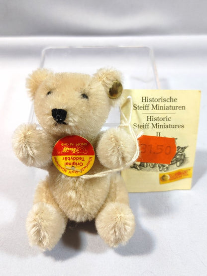 Cream Steiff Steiff Historic Miniature Bear, 3"