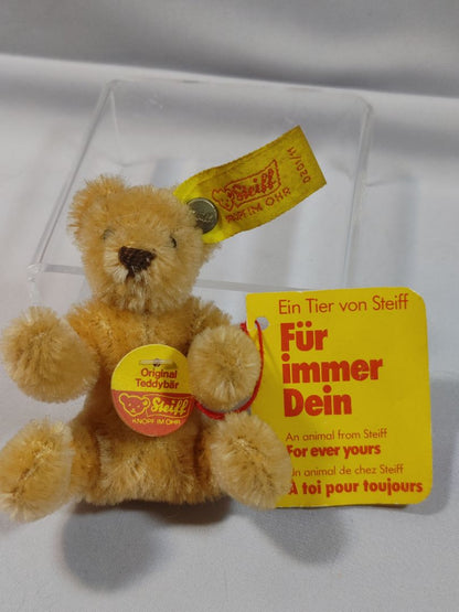 Gold or Light Brown Steiff Steiff Historic Miniature Bear "Gold", 3"