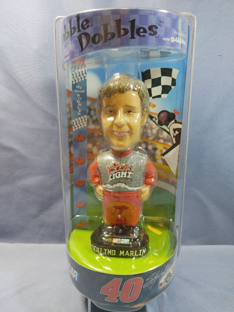 Official Sterling Marlin #40 Coors Light “Bobble Dobbles”