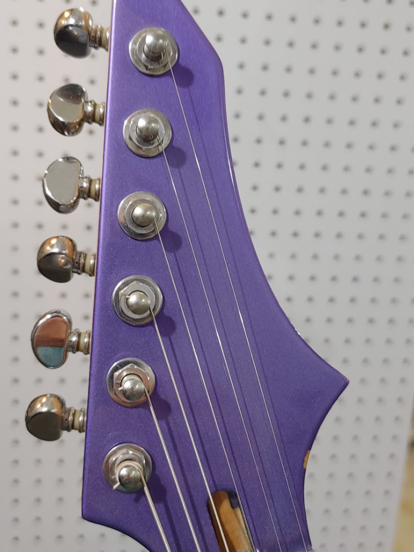 DeHaan Guitar Purple