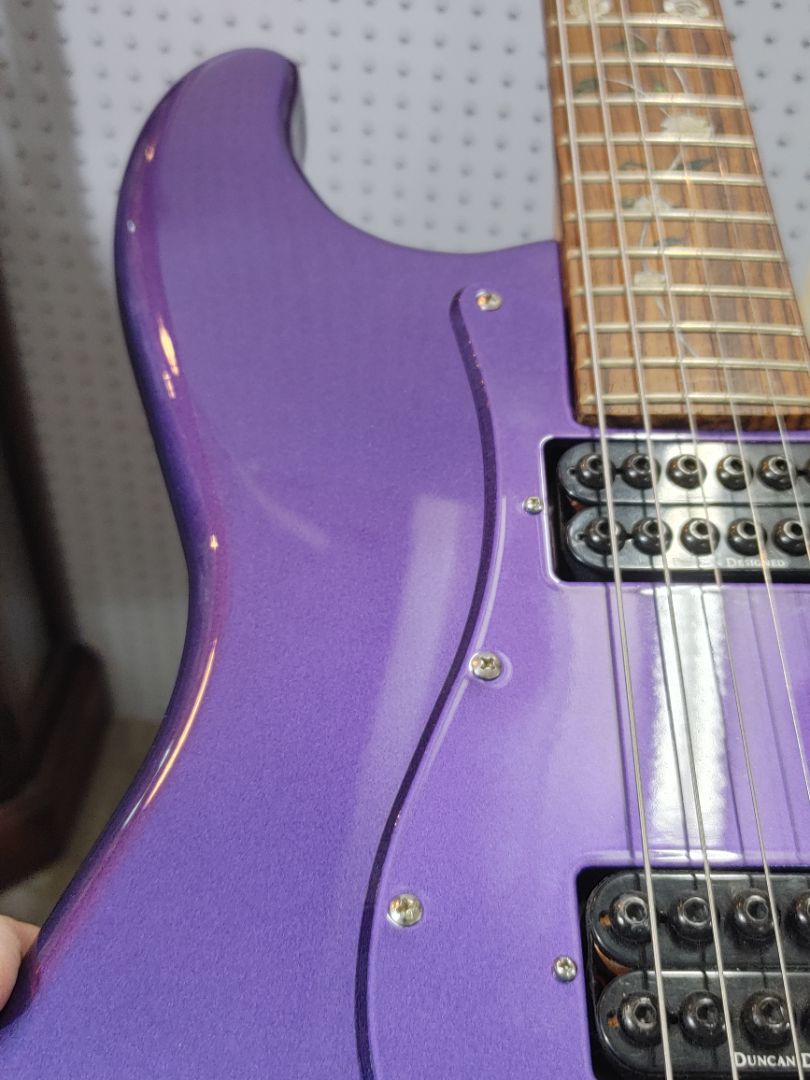 DeHaan Guitar Purple