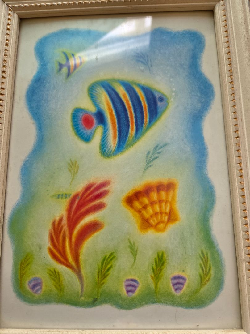 Angel and Butterfly fish Sue Williams