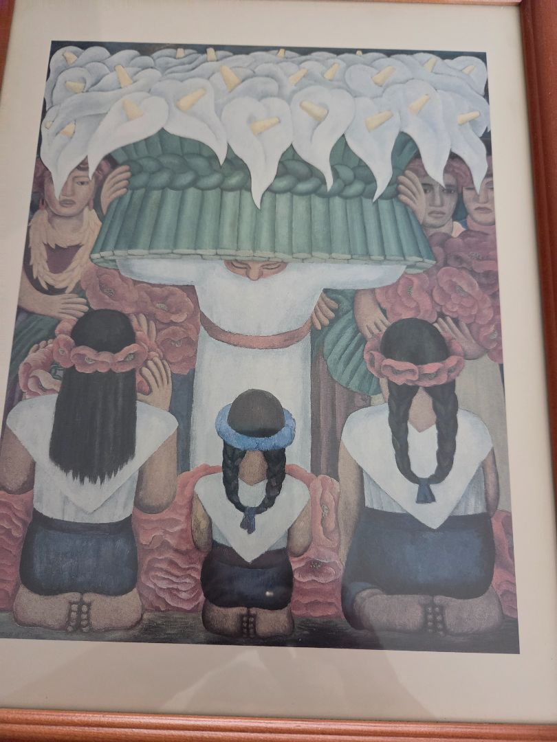 Flower Festival of Santa Ana 1931  Art Print
