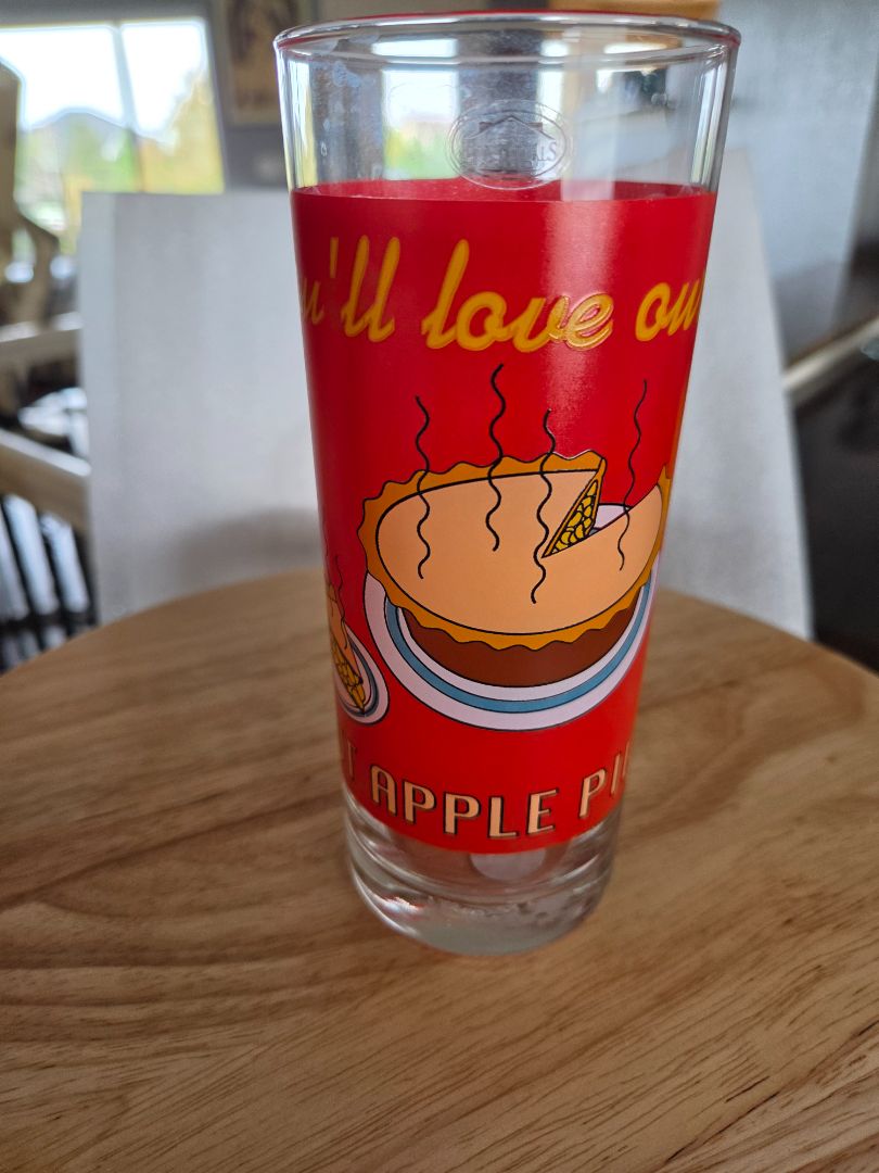 Ocean Drinking glass- Apple Pie