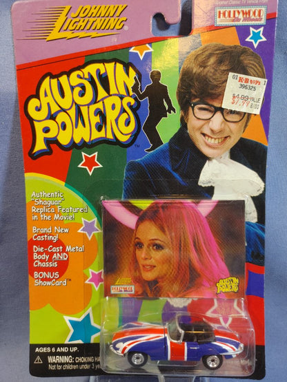 1999 Johnny Lightning Austin Powers 1/64 Shaguar Die Cast Car