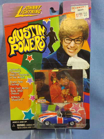 1999 Johnny Lightning Austin Powers 1/64 Shaguar Die Cast Car Austin