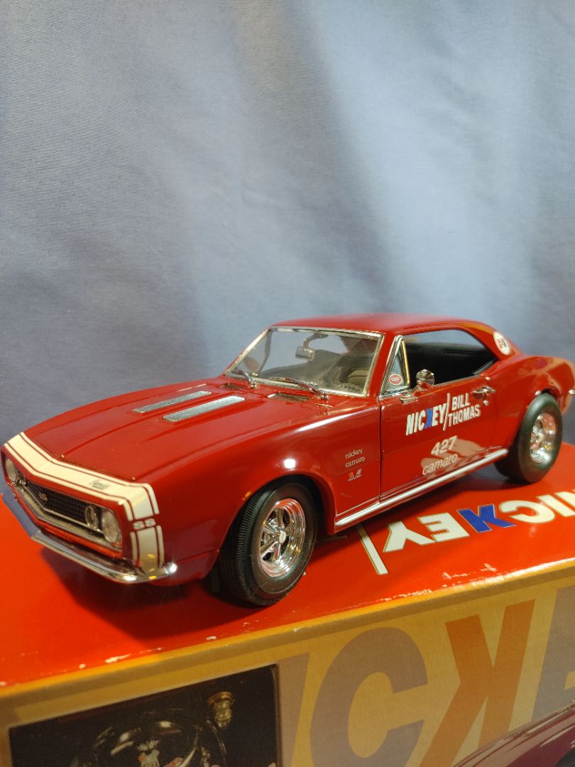 1967 Chevrolet Camaro 427 Nickey Bill Thomas Red WCC209D Sports Memorabilia