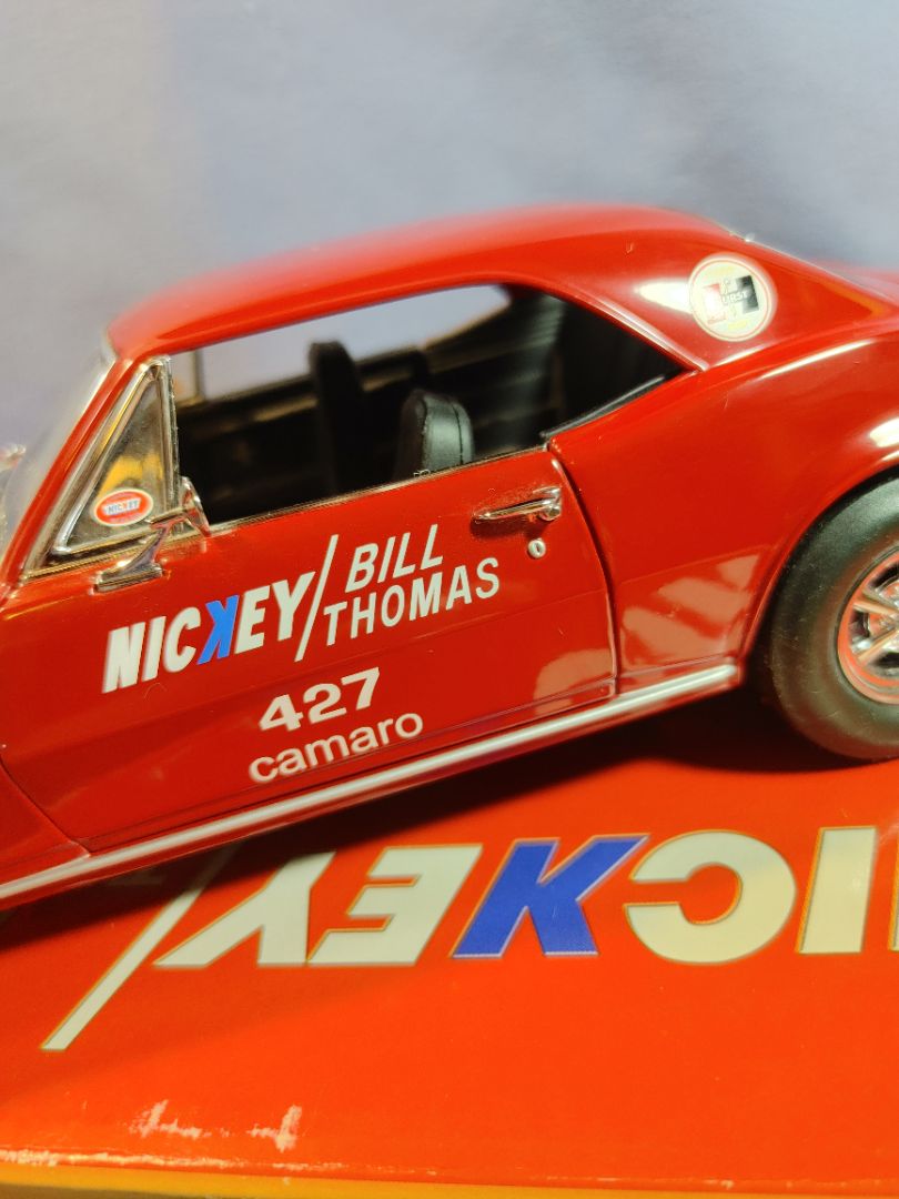 1967 Chevrolet Camaro 427 Nickey Bill Thomas Red WCC209D Sports Memorabilia