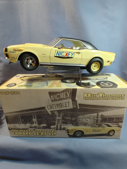 1968 NICKEY CHEVROLET CAMARO SS/RS 1:18 EXACT DETAIL LIMITED EDITION 1500