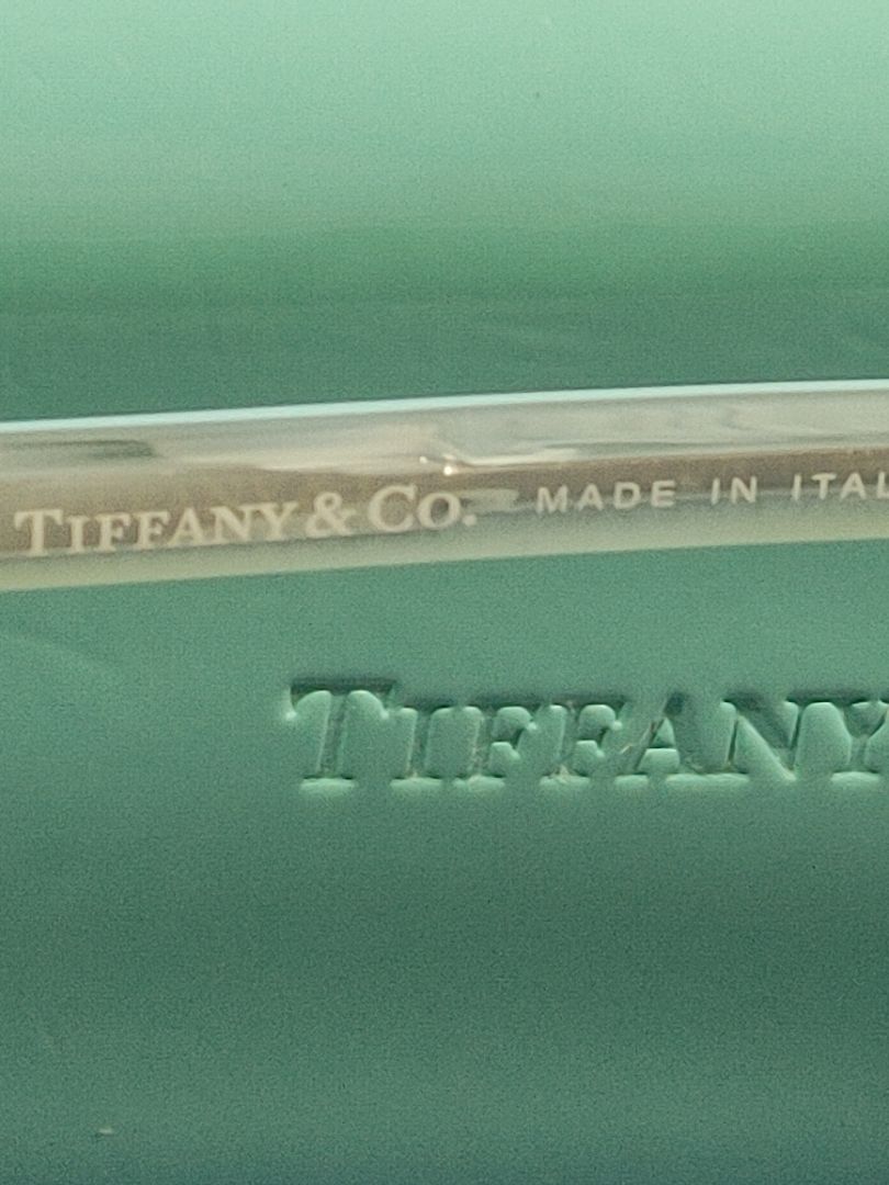 TIFFANY & CO. TF4089B 81343B Havana Blue Women's Cat Eye Sunglasses 58 mm