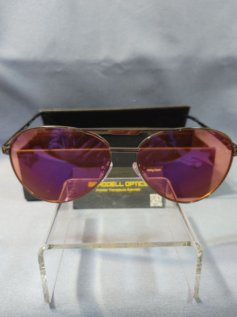 Braddell Optics Sunglasses Black Aviator Photochromic
