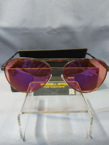 Braddell Optics Sunglasses Black Aviator Photochromic
