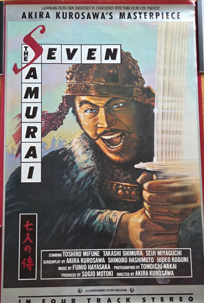 7 Samari Origninal Movie Poster