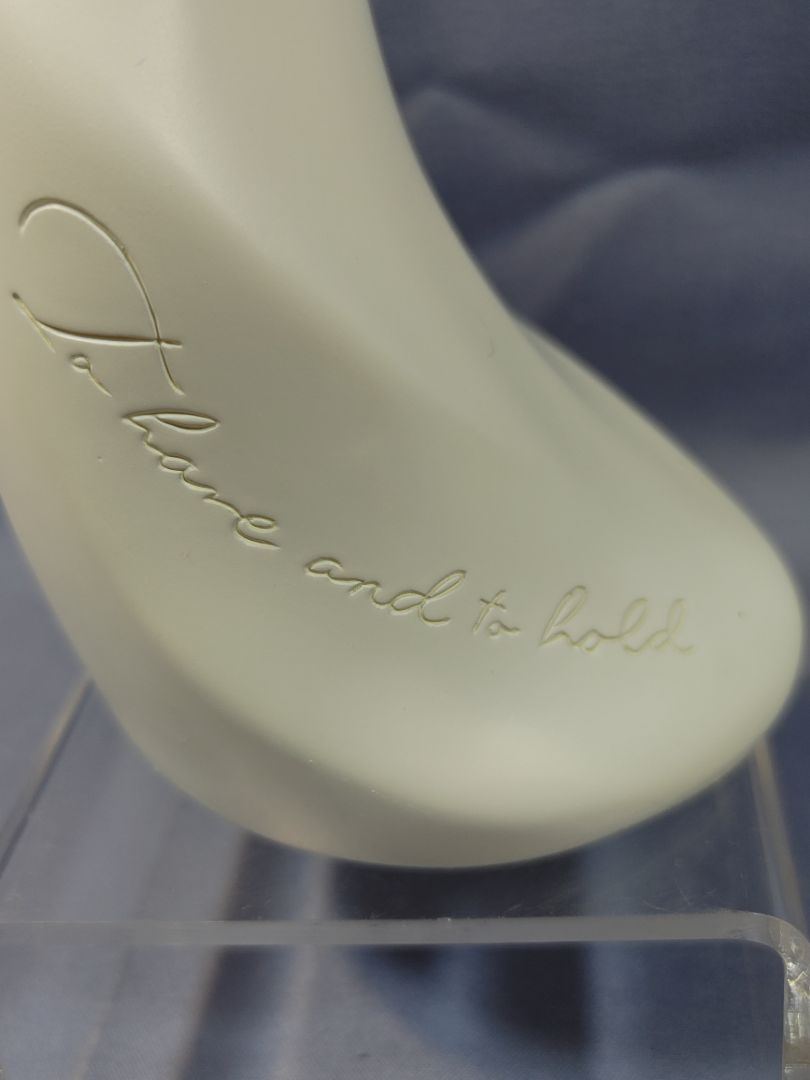 Hallmark To Have and To Hold Embracing Couple Sculpture 10" Romantic Wedding or Annivarsary, 10