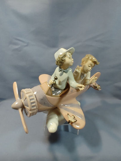 AUTHENTIC LLADRO “DON’T LOOK DOWN!”, #5698 Repaired