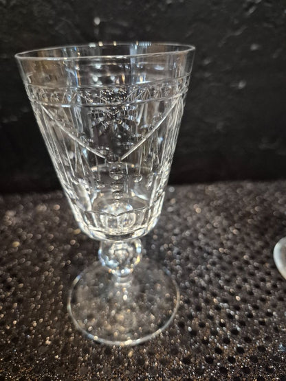 Crystal Sherry Glasses, Set of 4