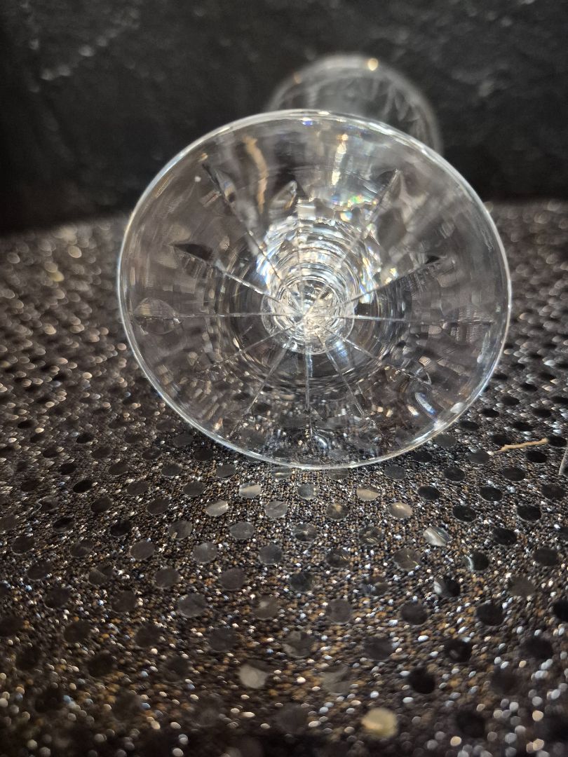 Crystal Sherry Glasses, Set of 4