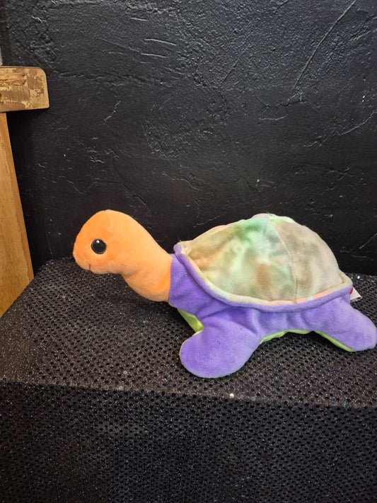 Multi Ty Snap Turtle Pillow Pal, 12"