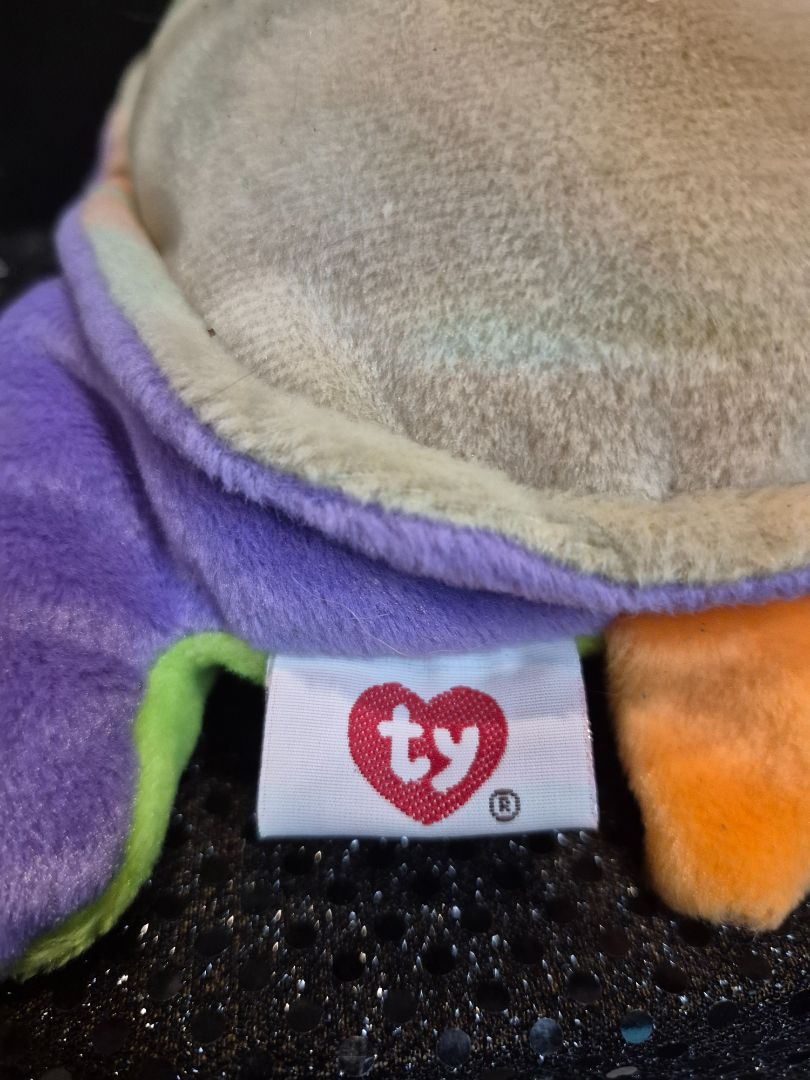 Multi Ty Snap Turtle Pillow Pal, 12"