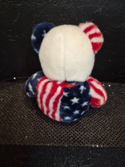 Red, White, & Blue Ty Spangle Beanie Baby, 14"