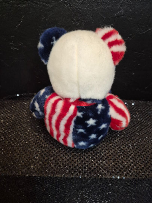 Red, White, & Blue Ty Spangle Beanie Baby, 14"
