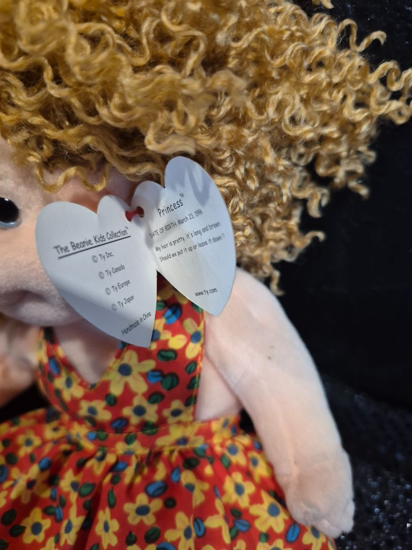 Ty "Princess" Beanie Baby, 10"