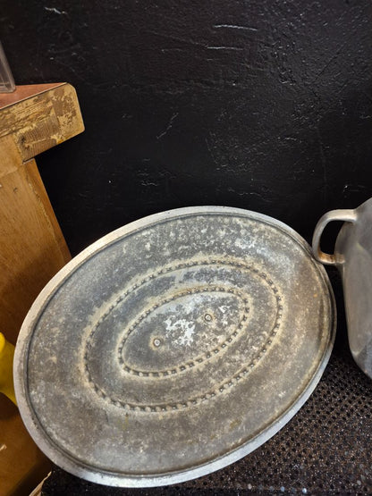 Vintage Super Cookware Lo Flame Cast Aluminum Dutch Oven, 6 Qt.