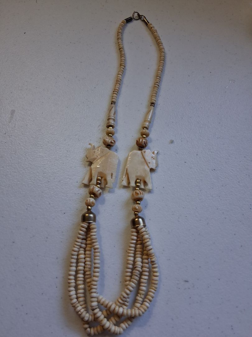 Elephant necklace