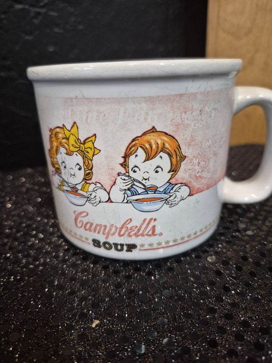 Vintage 1998 HH Campbells Soup Mug, 14 oz., 3.5"