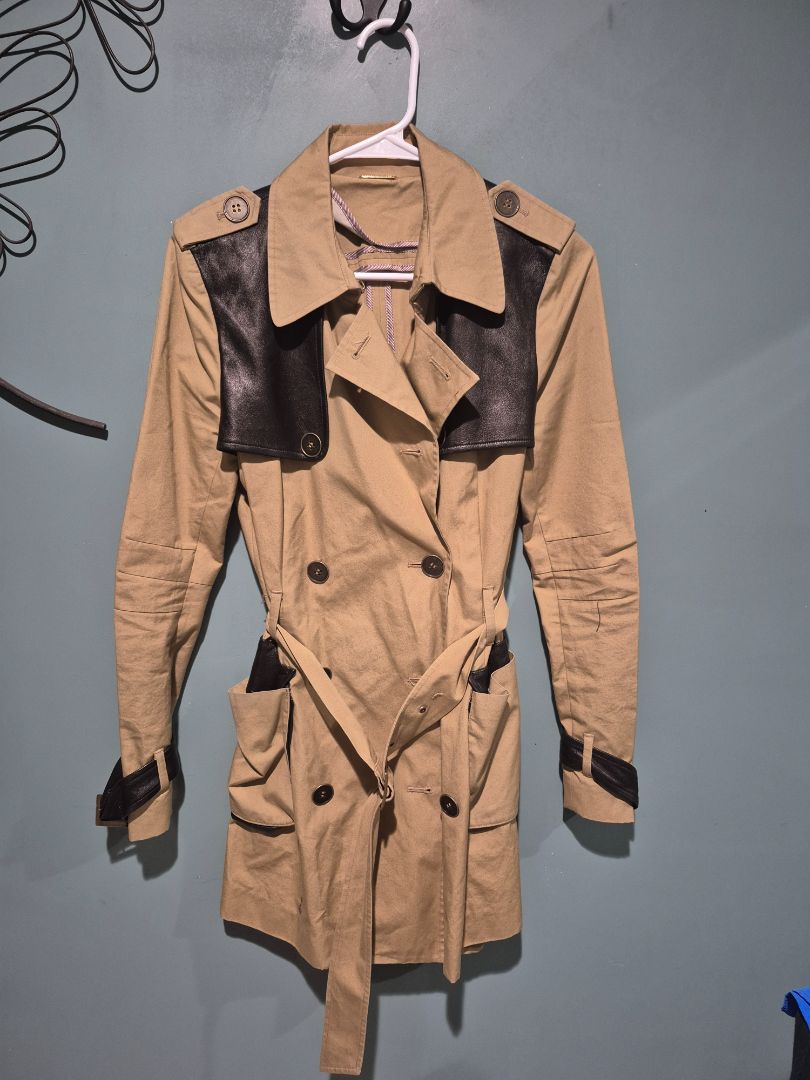 Tan/Brown Rebecca Minkoff Trench Coat, S
