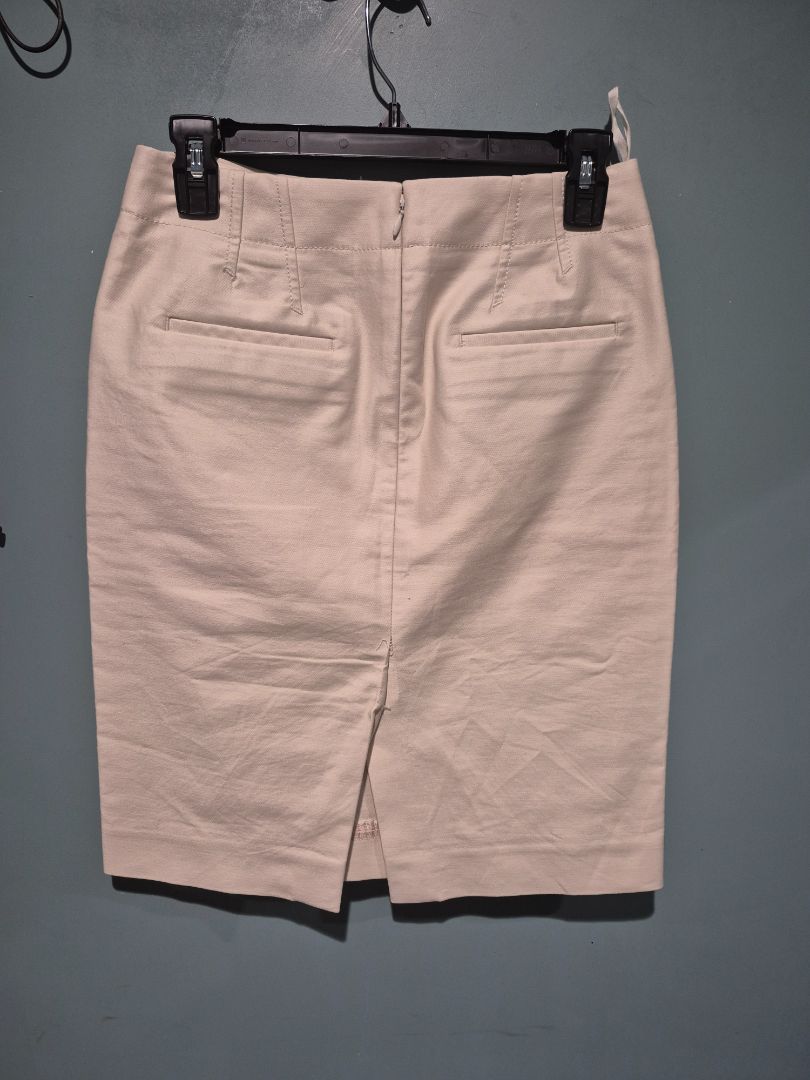 Cream J. Crew No. 2 Pencil Skirt, 0