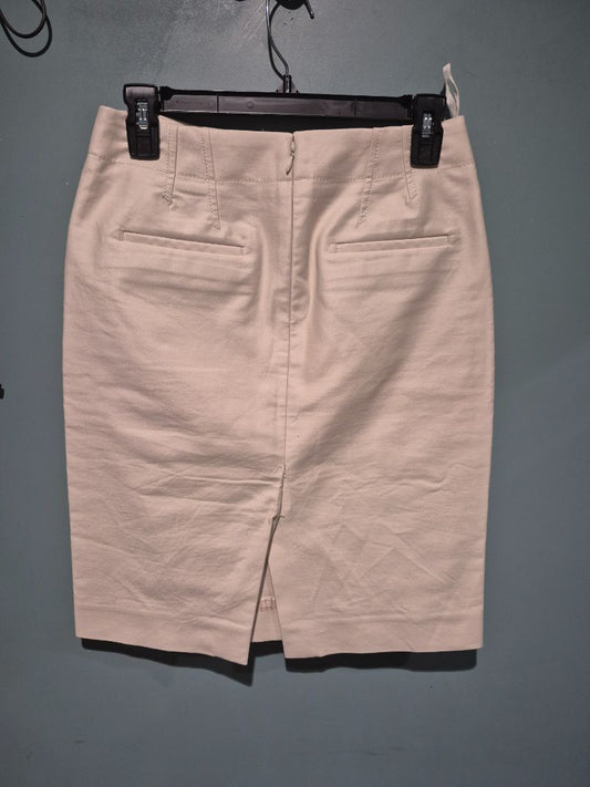 Cream J. Crew No. 2 Pencil Skirt, 0
