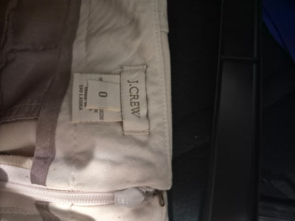 Cream J. Crew No. 2 Pencil Skirt, 0