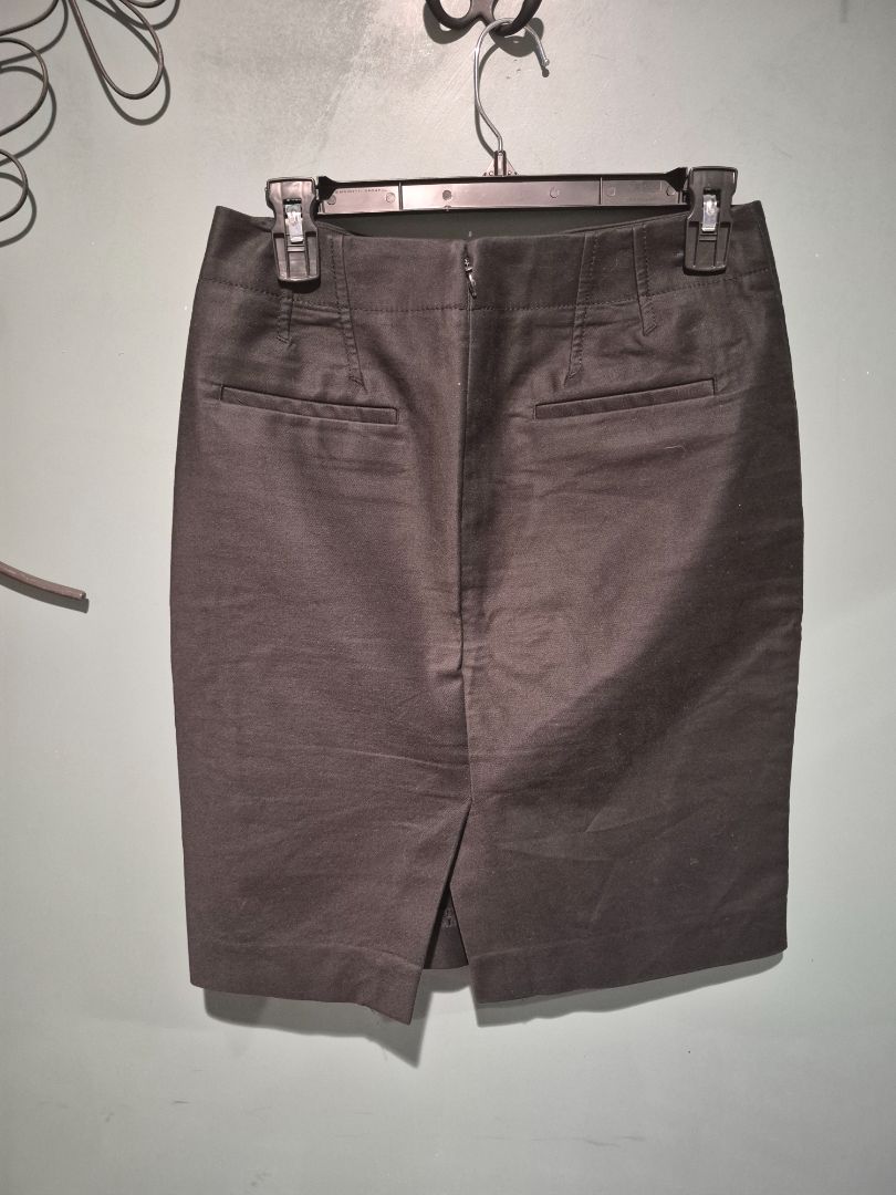 Black J. Crew No. 2 Pencil Skirt, 0