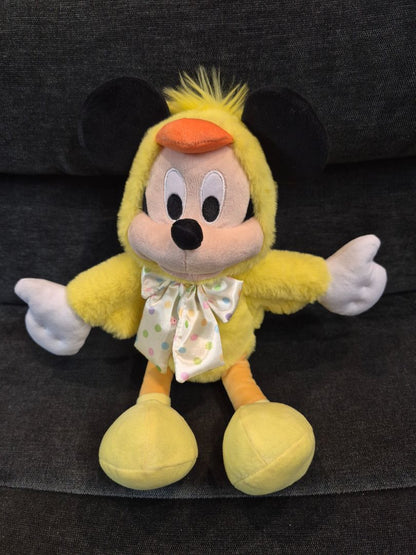 Yellow Disney Micky Mouse in Chick Costume, 13"